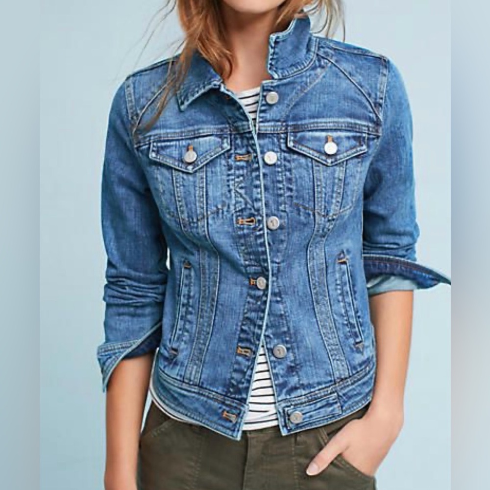 Pilcro Denim Blue Women's Jacket